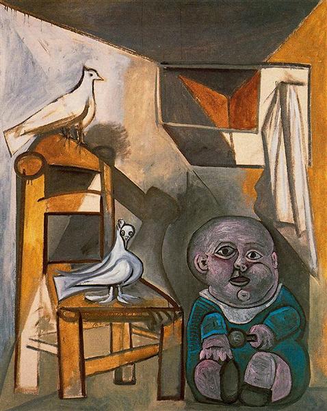 Pablo Picasso A Child With Pigeons L'Enfant Aux Colombes